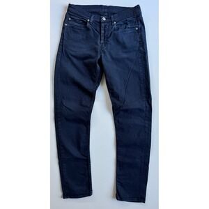 ZADIG & VOLTAIRE Button Fly Mens‎ 29 (28x28) Denim Blue Made in Italy Dark Wash